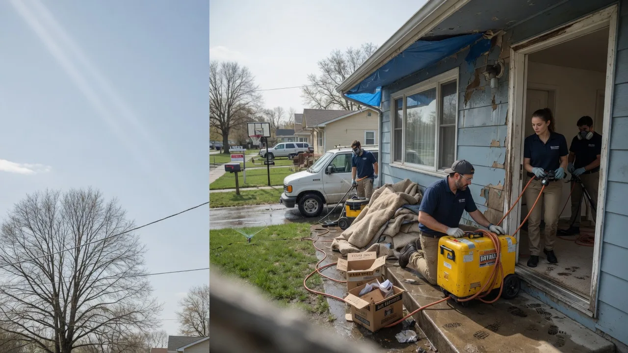 Basement Flood Cleanup in Youngsville, PA near me